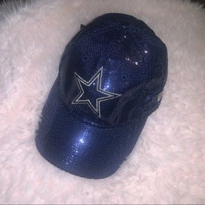 PINK Cowboys ball cap sequined